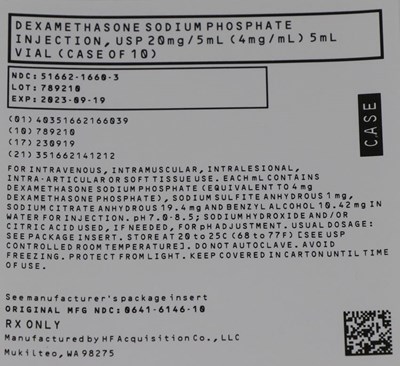 Rfid Label (51662 1660 3 Case)